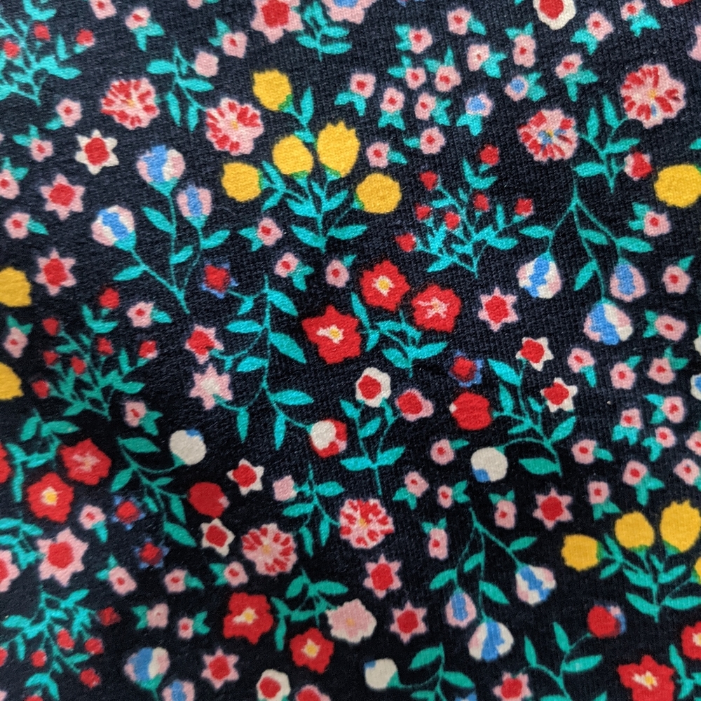 Joe Fresh floral leggings size 2